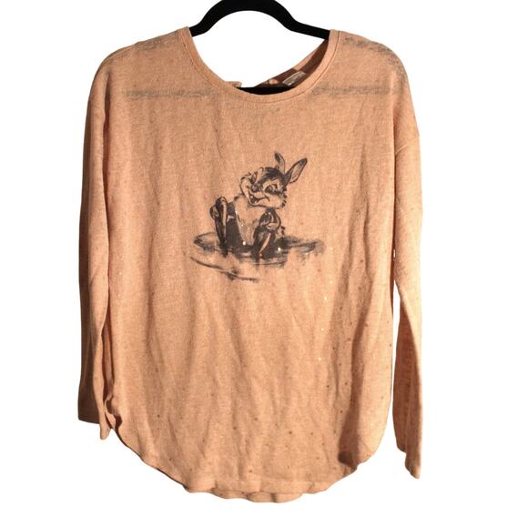 Disney by Lauren Conrad Thumper Bunny Pullover Sweater sz S WT1 - Picture 1 of 3
